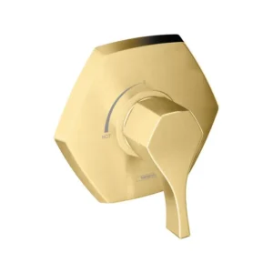 Hansgrohe Locarno Pressure Balance Trim in Brushed Gold Optic