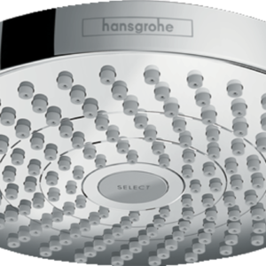 Hansgrohe Croma Select S Showerhead 180 2-Jet, 1.8 GPM in Chrome