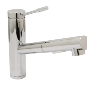 Huntington Brass Single Control Kitchen Pull-Out Faucet In Chrome