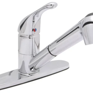 Huntington Brass Pull-Out Kitchen Faucet In Chrome