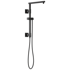 Brizo Brizo Universal Showering: 18″ Linear Square Shower Column In Matte Black