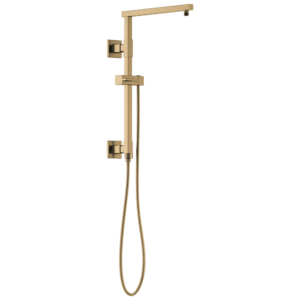 Brizo Brizo Universal Showering: 18″ Linear Square Shower Column In Luxe Gold