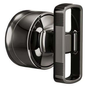 Brizo Kintsu®: Sensori® Thermostatic Valve Trim Knob Handle Kit In Brilliance Black Onyx
