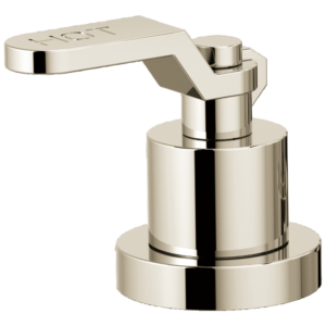 Brizo Litze®: Roman Tub Faucet Industrial Lever Handle Kit In Polished Nickel