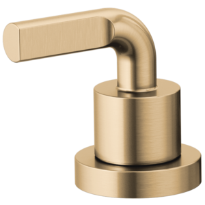 Brizo Litze®: Roman Tub Faucet Notch Lever Handle Kit In Luxe Gold