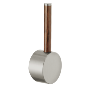 Brizo Odin®: Pull-Down Faucet Wood Lever Handle Kit In Stainless / Wood