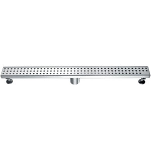 Dawn® Thames River Series – Linear Shower Drain 32″L In Polished satin