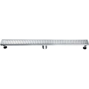 Dawn® Nile River Series – Linear Shower Drain 36″L In Polished satin