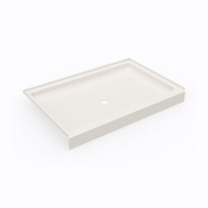 Swan 32 x 48 Swanstone Alcove Shower Pan with Center Drain in Bisque