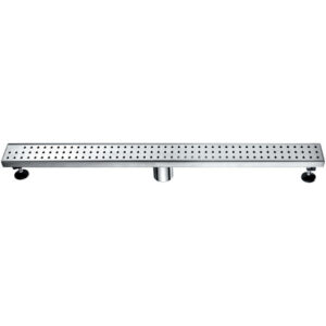 Dawn® Nile River Series – Linear Shower Drain 32″L In Polished satin