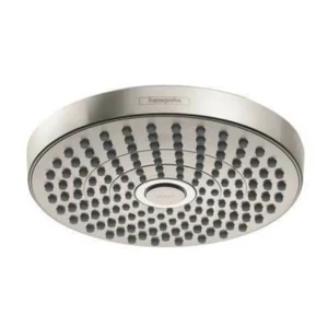 Hansgrohe Croma Select S Showerhead 180 2-Jet, 1.8 GPM in Polished Nickel