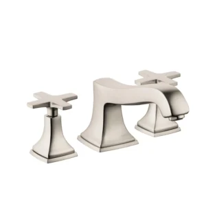 Hansgrohe Metropol Classic 3-Hole Roman Tub Set Trim with Lever Handles in Brushed Bronze