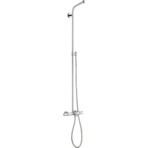 Hansgrohe Crometta Showerpipe with Tub Filler without Shower Components in Chrome